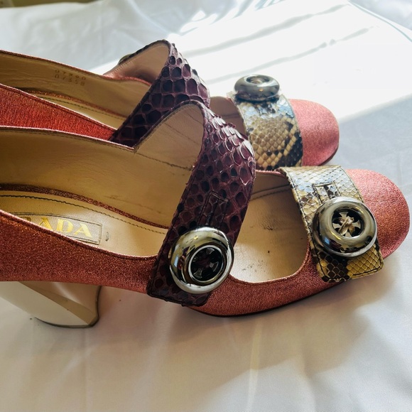 Prada Snakeskin Pumps - Picture 8 of 11